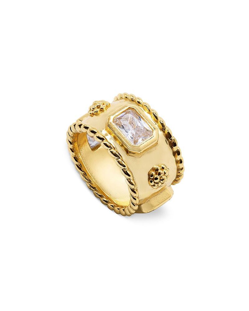 カプシーヌ ドゥ ウルフ レディース アクセサリー リング Capucine De Wulf Berry Band Ring in 18K Gold Plated Gold ゴールド