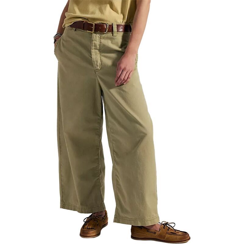 フリーピープル レディース ボトムス カジュアルパンツ ダウン Free People Laydown Chino Pant Womens Aloe