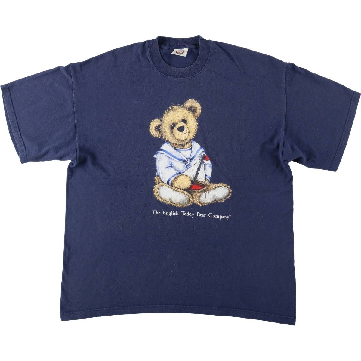 古着 The English Teddy Bear Company アニメ キャラクタープリントTシャツ メンズL相当/eaa645558