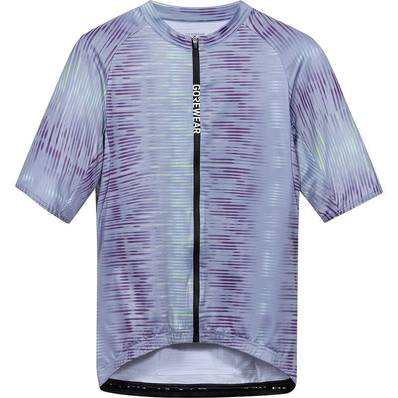 ゴアウェア メンズ トップス Tシャツ 半袖 ジャージー GOREWEAR SPINSHIFT Pixel ShortSleeve Jersey Mens Amethyst GreyPurple In