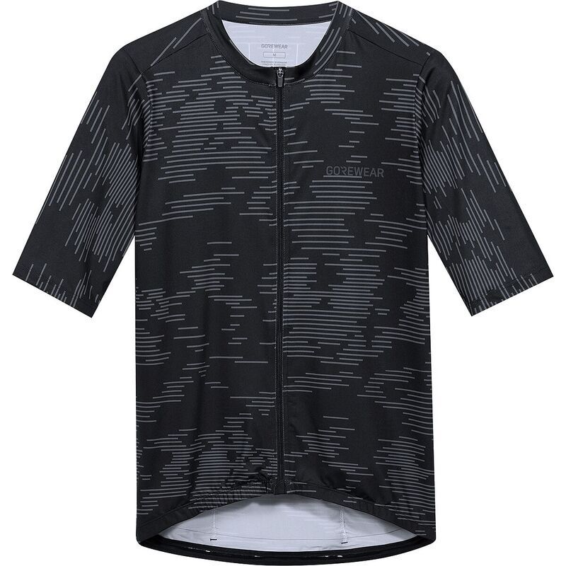 ゴアウェア メンズ トップス Tシャツ 半袖 ジャージー GOREWEAR SWIFTRIDElectro ShortSleeve Jersey Mens BlackLab Graphite ブラック