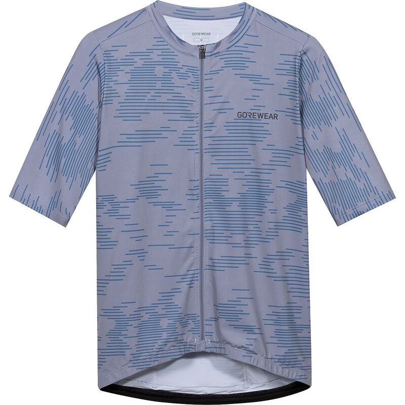ゴアウェア メンズ トップス Tシャツ 半袖 ジャージー GOREWEAR SWIFTRIDElectro ShortSleeve Jersey Mens Amethyst GreyCargo Blu