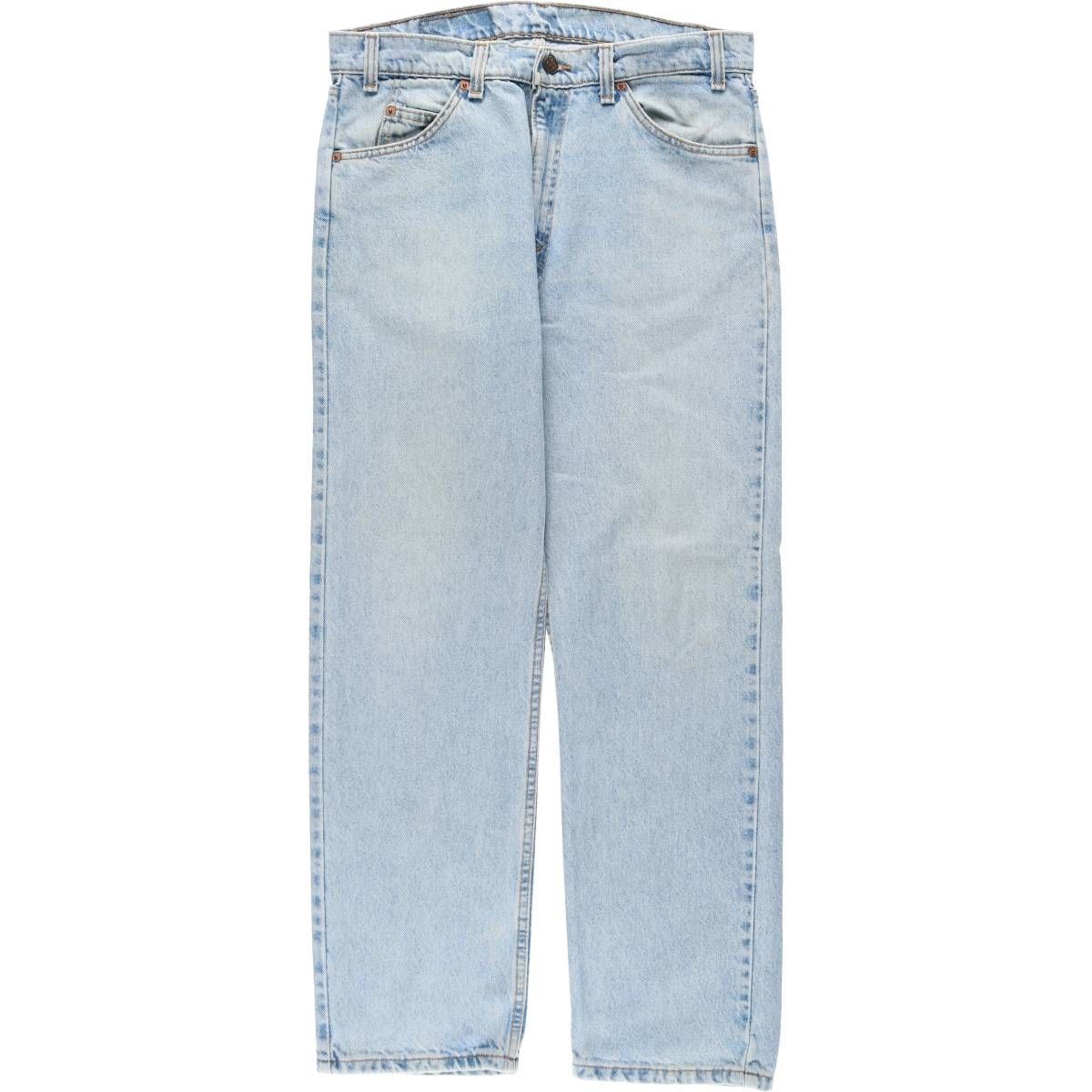古着 90年代 リーバイス Levi's 505 REGULAR FIT STRAIGHT LEG テーパードデニムパンツ USA製 メンズw34相当 ヴィンテージ/eaa645233