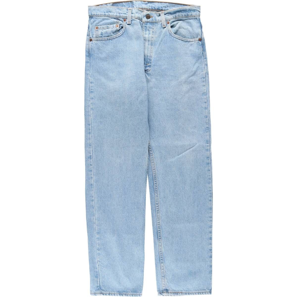 古着 90年代 リーバイス Levi's 505 REGULAR FIT STRAIGHT LEG テーパードデニムパンツ USA製 メンズw33相当 ヴィンテージ/eaa645235