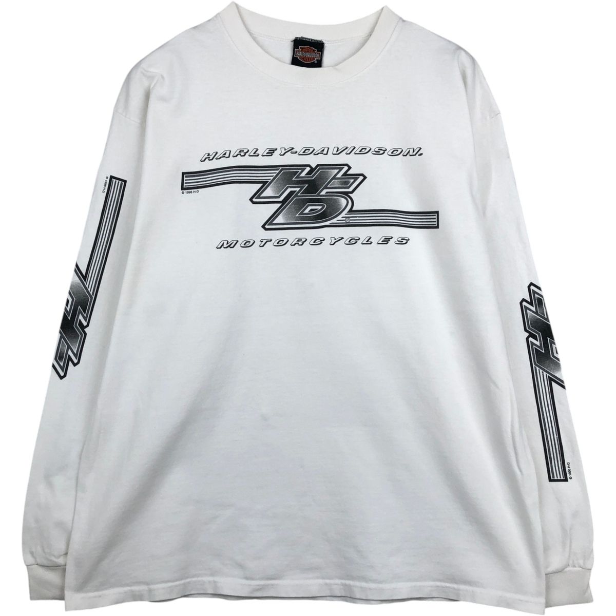 古着 90年代 ハーレーダビッドソン Harley-Davidson ロングTシャツ ロンT メンズXL相当 ヴィンテージ/eaa646053