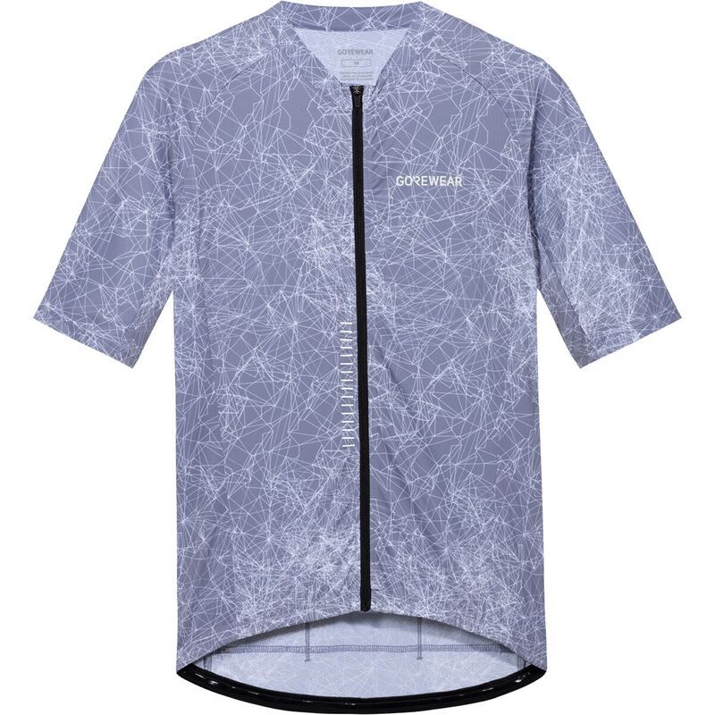 ゴアウェア メンズ トップス Tシャツ 半袖 ジャージー GOREWEAR Spirit Neuro ShortSleeve Jersey Mens Amethyst GreyWhite ホワイト