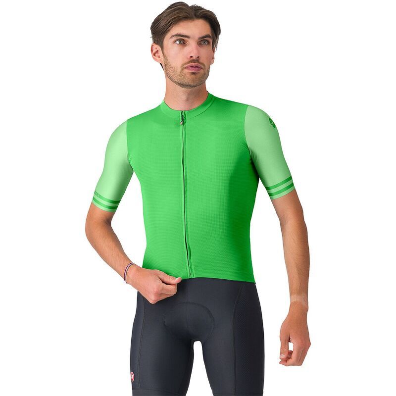 カステリ メンズ トップス Tシャツ ジャージー ロゴ Castelli Prologo Lite 2 Jersey Mens Kelly Green グリーン
