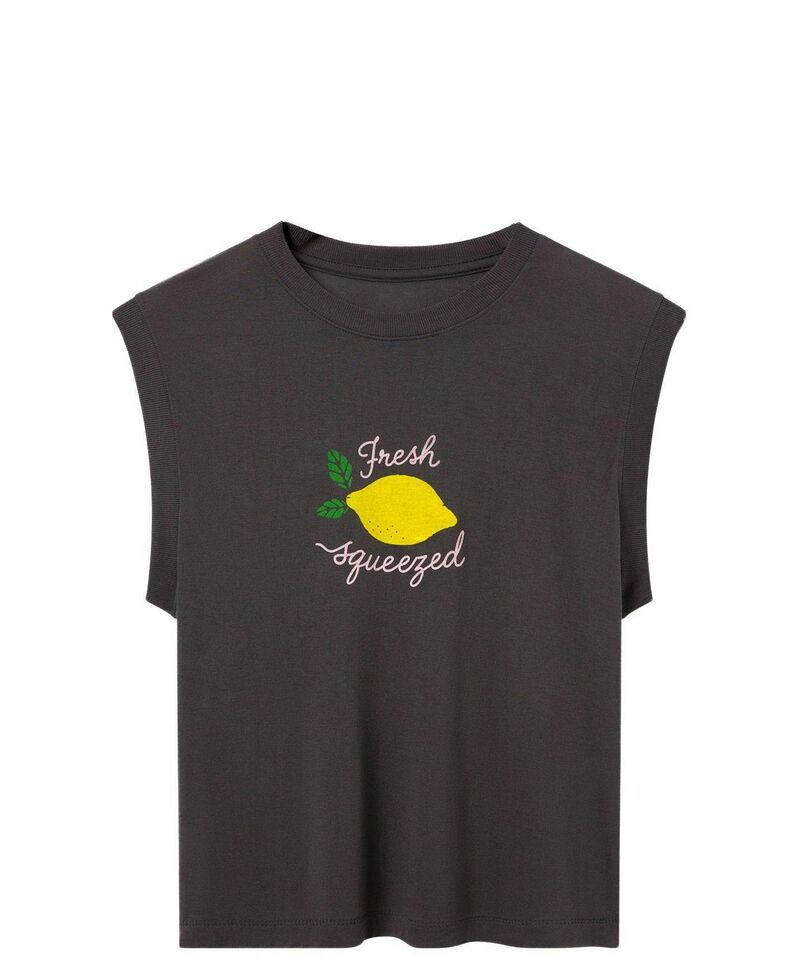 ジャンクフードクロージング レディース トップス タンクトップ ヴィンテージ Junk Food Clothing Womens Fresh Squeezed Vintage Tissue Tank
