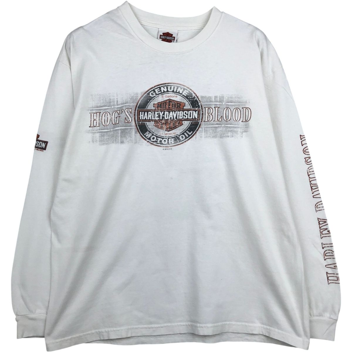 古着 ハーレーダビッドソン Harley-Davidson ロングTシャツ ロンT USA製 メンズL相当/eaa646029