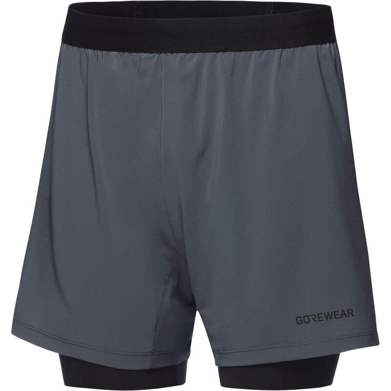 ゴアウェア メンズ ボトムス カジュアルパンツ GOREWEAR Concurve 5in 2in1 Short Mens Lab GraphiteBlack ブラック