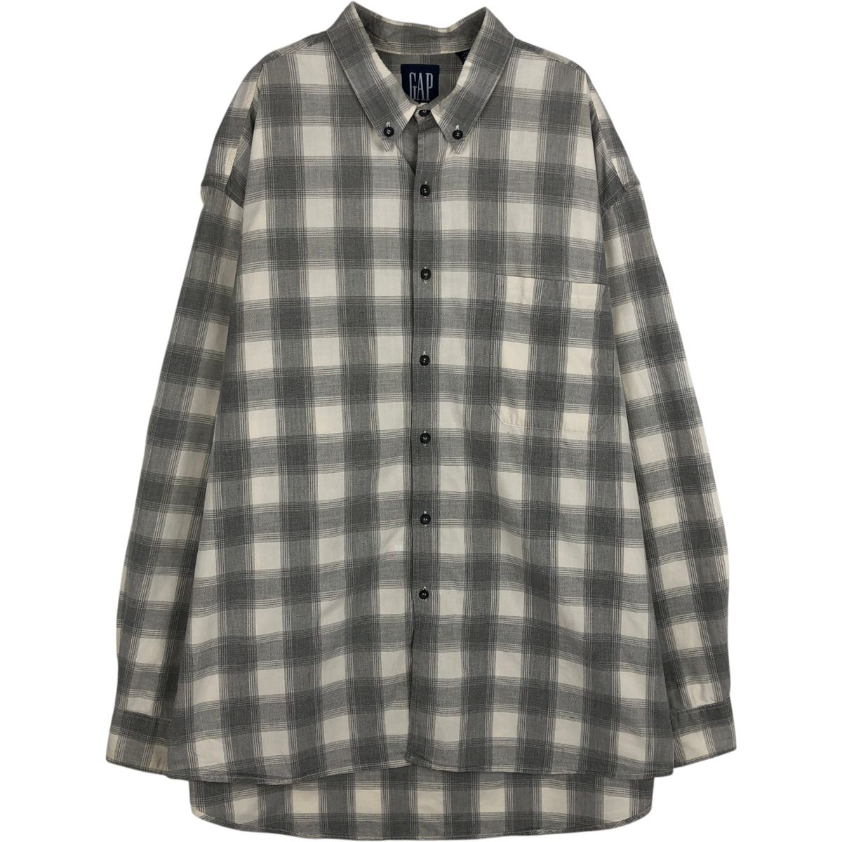 古着 90年代 ギャップ GAP オールドギャップ 長袖 ボタンダウンチェックシャツ メンズXL相当 ヴィンテージ/eaa643020