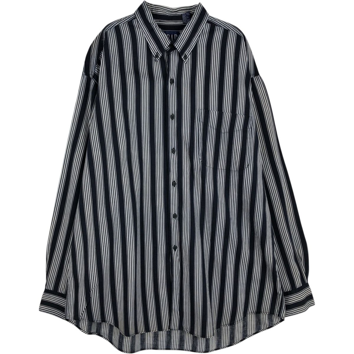 古着 90年代 ギャップ GAP オールドギャップ 長袖 ボタンダウンストライプシャツ メンズXL相当 ヴィンテージ/eaa643021