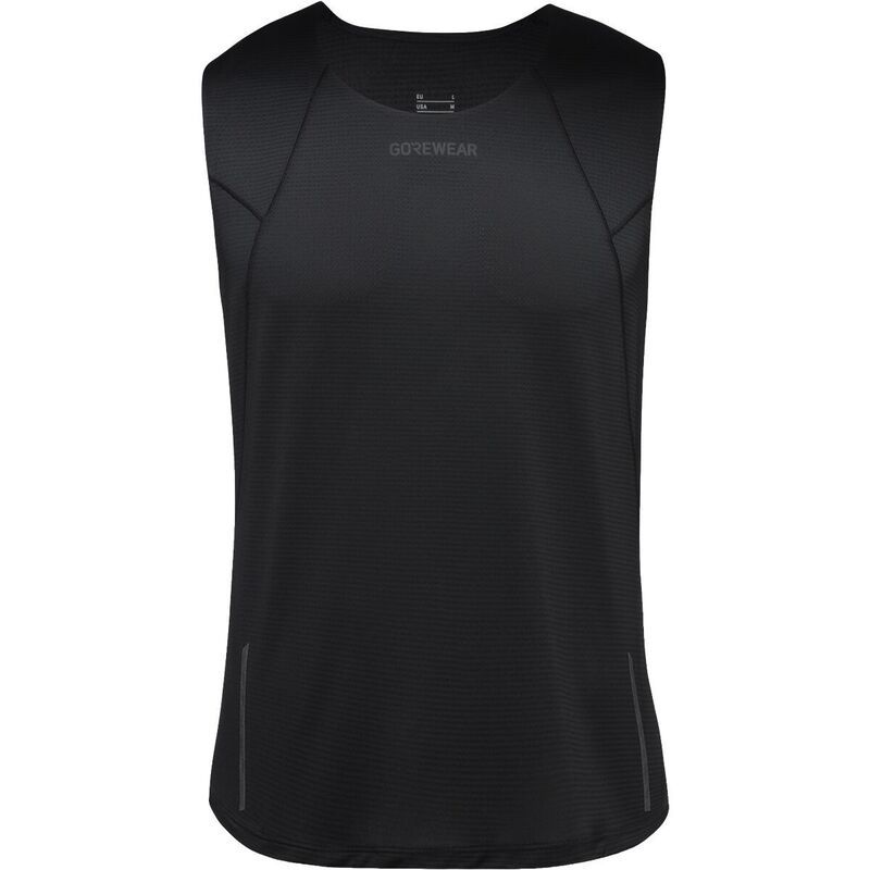 ゴアウェア メンズ トップス シャツ GOREWEAR Contest 20 Singlet Mens Black ブラック
