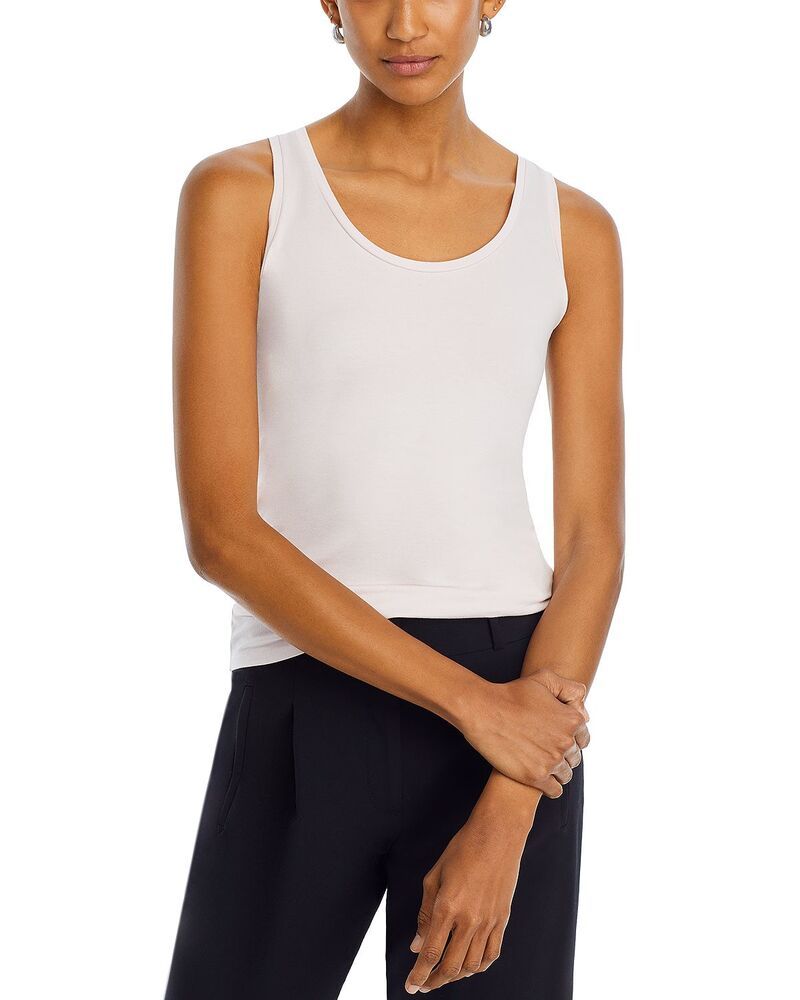 マジェスティック レディース トップス タンクトップ Majestic Filaturescoop Neck Tank Petal