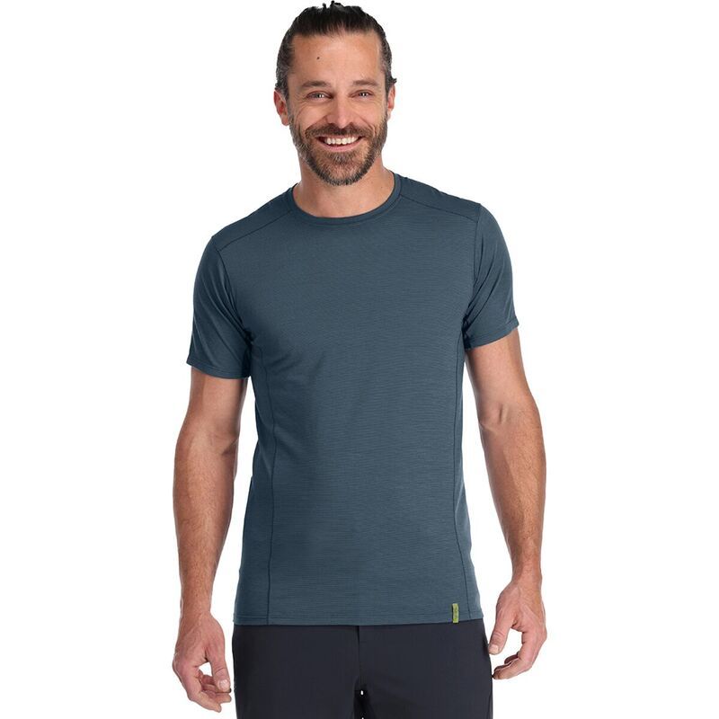 ラブ メンズ トップス シャツ Rab Syncrino Base TShirt Mens Orion Blue ブルー