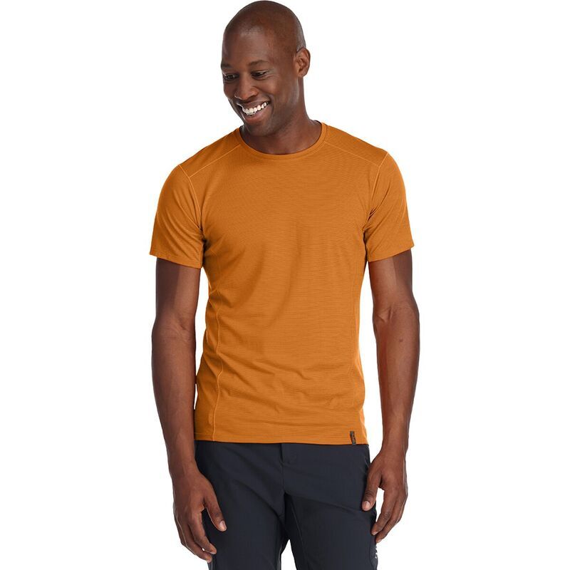 ラブ メンズ トップス シャツ Rab Syncrino Base TShirt Mens Marmalade