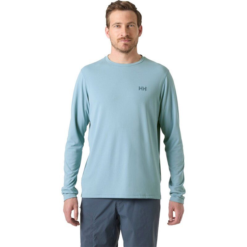 ヘリーハンセン メンズ トップス シャツ 長袖 Helly Hansen Lifactive Solen LongSleeve Shirt Mens Windy Blue ブルー