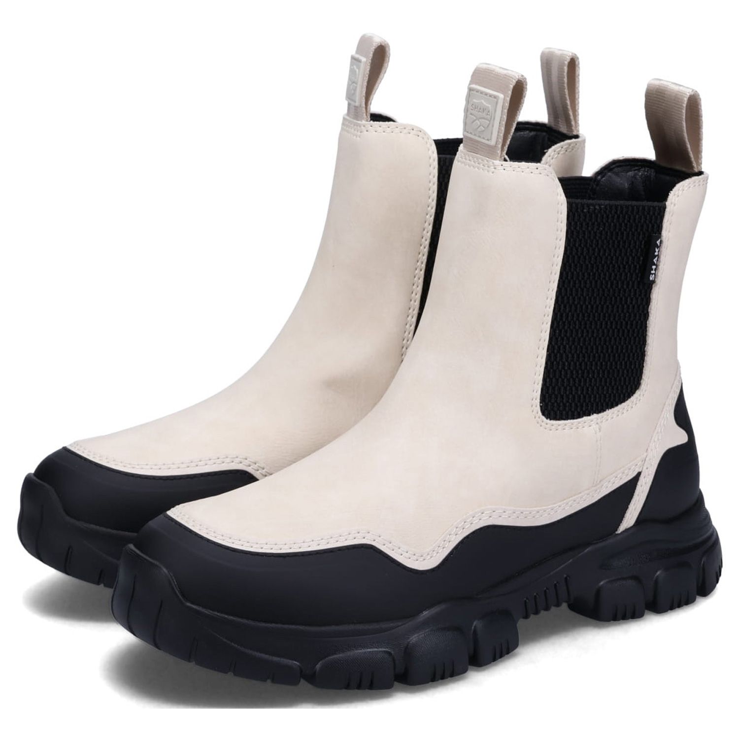 SHAKA シャカ ブーツ サイドゴア トレック チェルシー メンズ レディース 撥水 TREK CHELSEA AT SK-201、LINEN