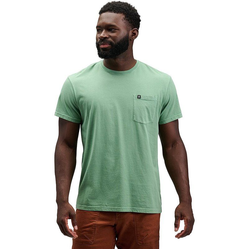 ブラックダイヤモンド メンズ トップス Tシャツ Black Diamond Patch PocketShirt Mens Laurel Green グリーン