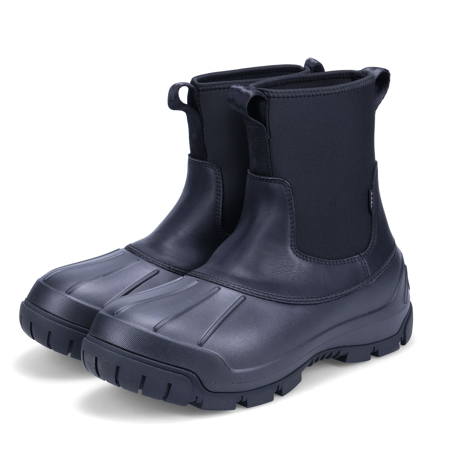 SHAKA シャカ ブーツ スワンプ ストレッチ ブーティー MT メンズ SWAMP STRETCH BOOTIE MT SK-258、ブラック
