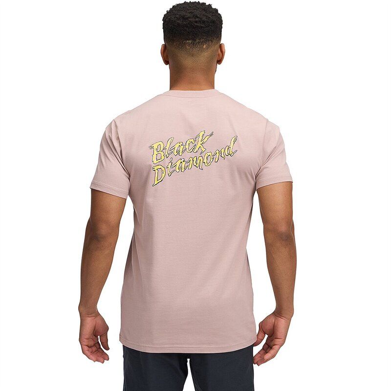 ブラックダイヤモンド メンズ トップス Tシャツ Black Diamond Shredded TShirt Mens Pale Mauve