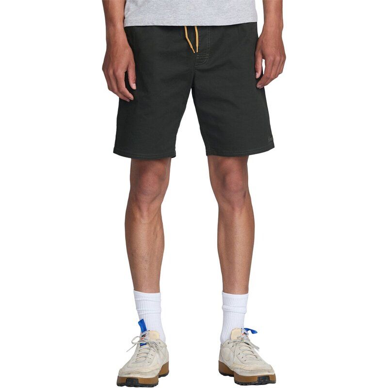 ルーカ メンズ 水着 ハーフパンツ・ショーツ RVCA Weekend 2 Elastic 19in Short Mens Pirate Black ブラック