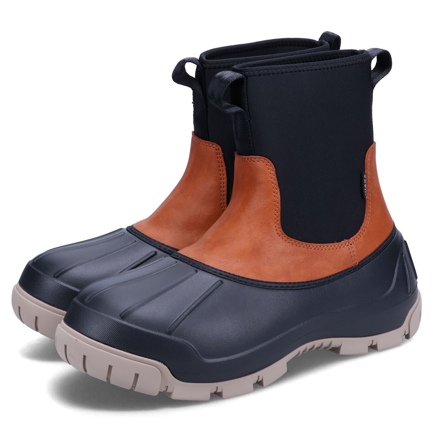SHAKA シャカ ブーツ スワンプ ストレッチ ブーティー MT メンズ SWAMP STRETCH BOOTIE MT SK-258、モカ