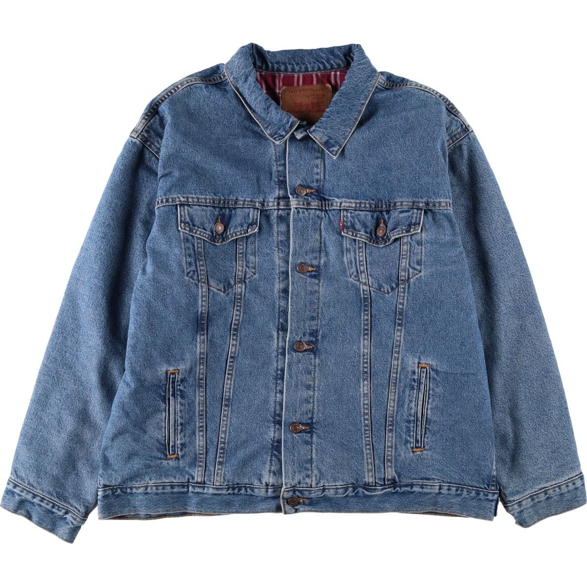 古着 90年代 リーバイス Levi's 70614-0389 デニムジャケット Gジャン メンズXXL相当 ヴィンテージ/eaa645704