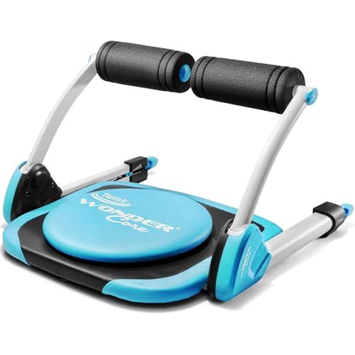ワンダーコア スマート - 倒れるだけで腹筋 腹筋マシン ダイエット器具 筋トレグッズ 全身運動 腰ツイスト コアトレーナー フィットネスマシン トレーニングマシン 健康器具 腹筋ローラー アブローラー ホームジム 有酸素運動 家トレ 自宅 ae4b0fae