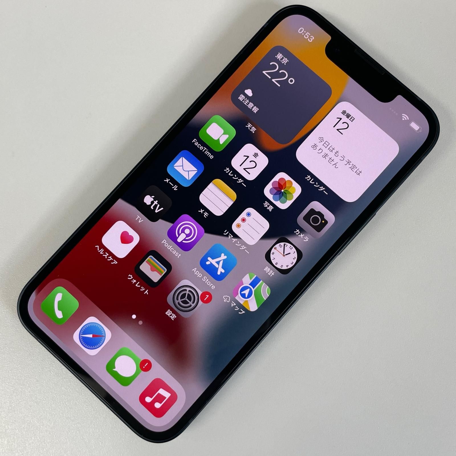 au iPhone 13 mini 128GB ミッドナイト