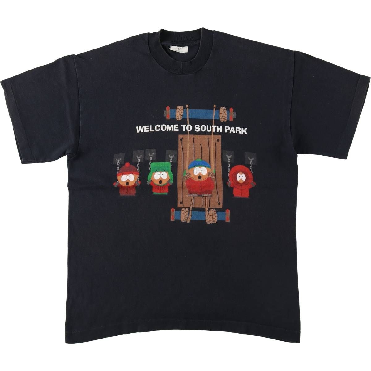 古着 ~90年代 SOUTH PARK サウスパーク キャラクタープリントTシャツ メンズM相当 ヴィンテージ/eaa640072