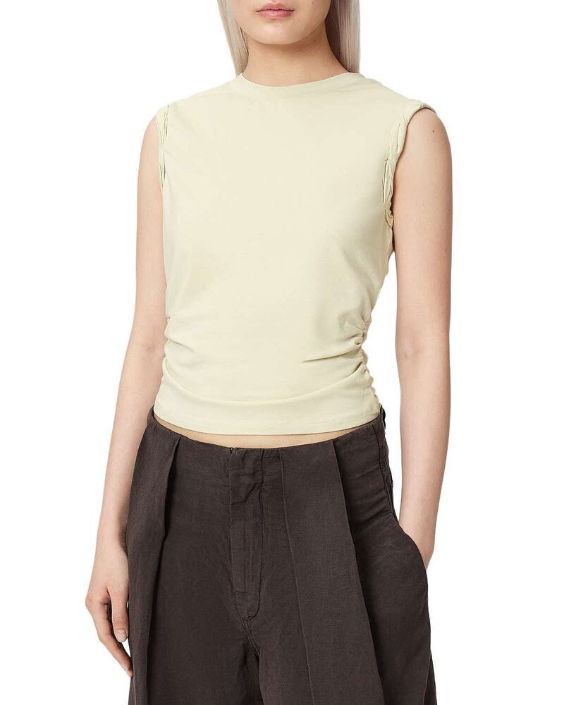 オールセインツ レディース トップス タンクトップ ALLSAINTS Westank Top Haze Green グリーン