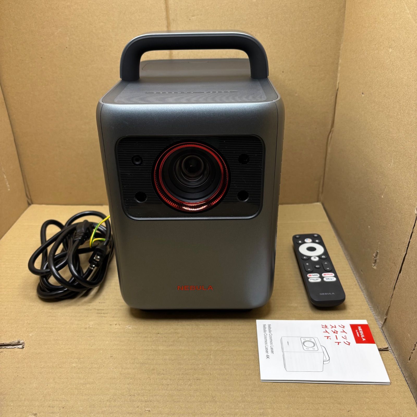 CH2> 中古・動作品 Anker Nebula Cosmos Laser 4K プロジェクター