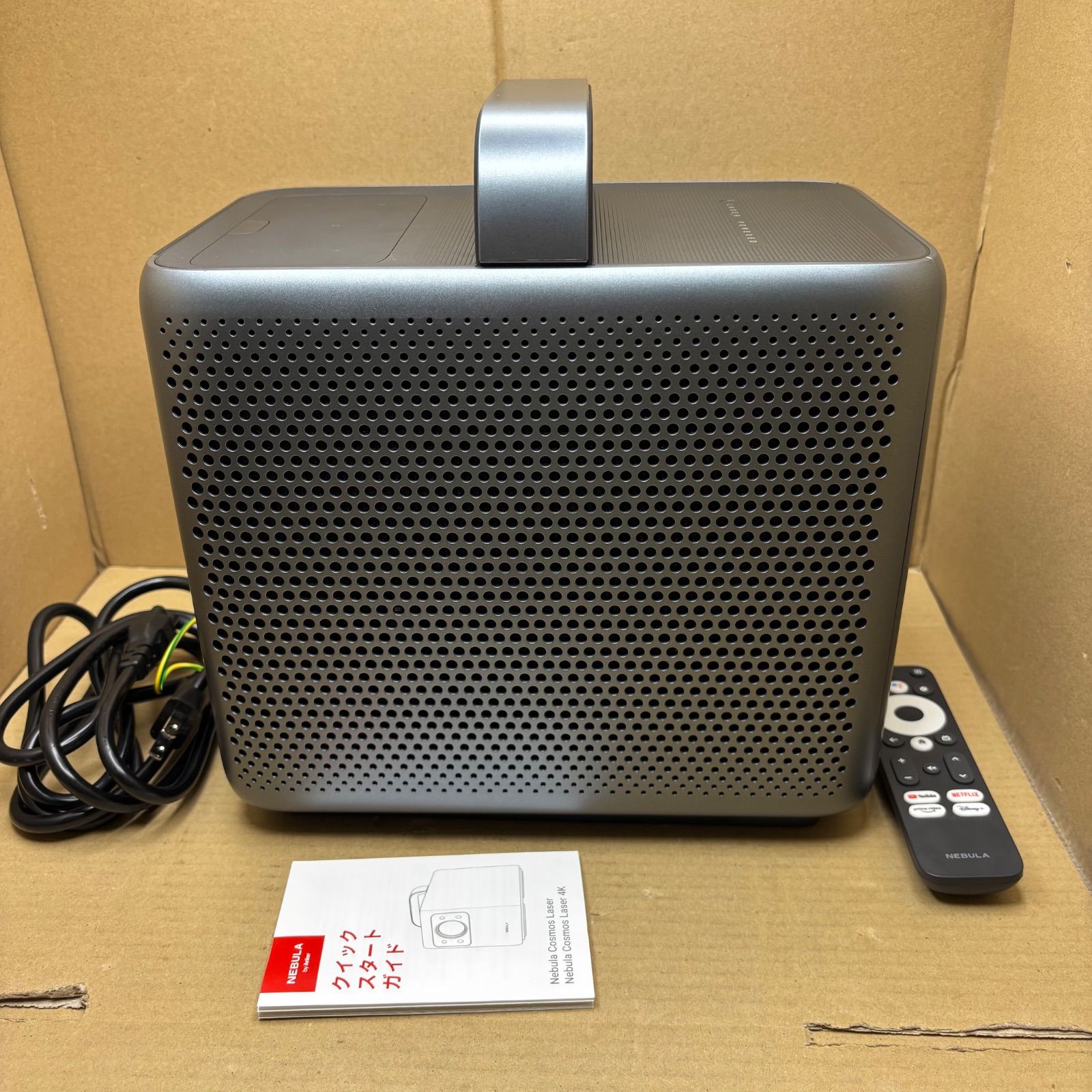 Anker Nebula Cosmos Laser 4K 【中古動作良好】 CH2> 中古・動作品 Anker Nebula Cosmos Laser 4K プロジェクター