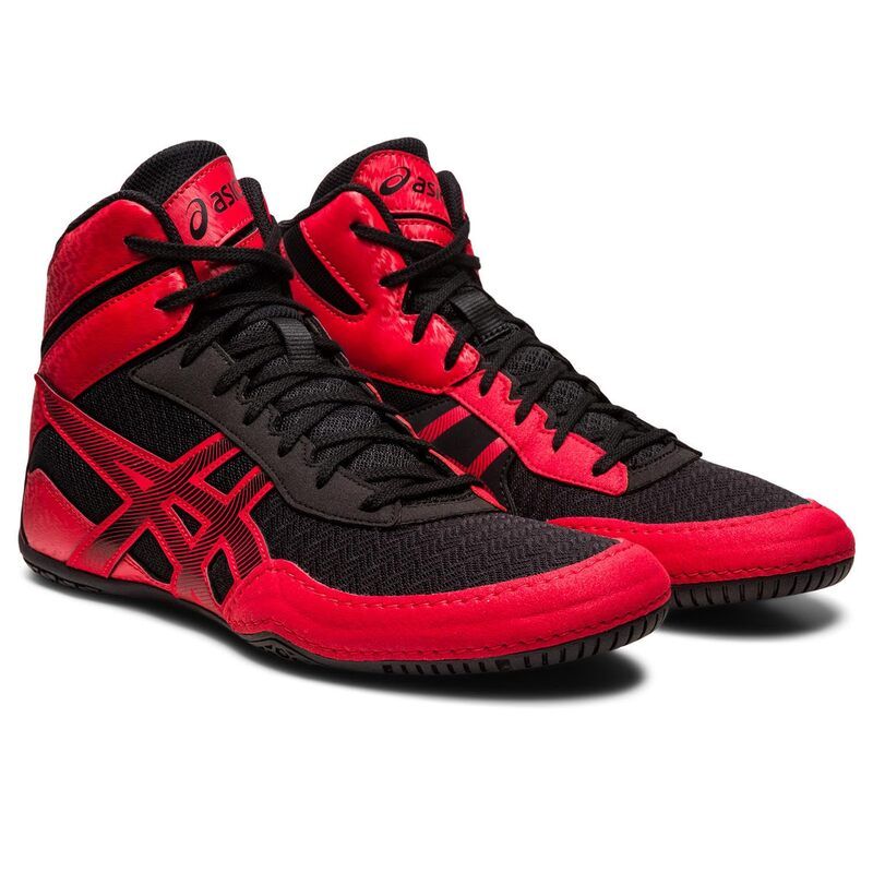 アシックス メンズ シューズ スニーカー ASICS Matcontrol 3 Wrestling Shoe BlackClassic Red ブラック
