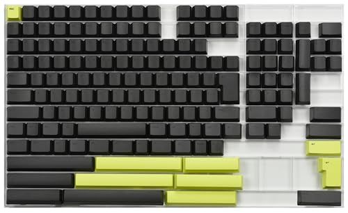 GRAPHT Designer Keycaps 日本語配列対応 キーキャップセット 【マットブラック】 4.25U 4.5U スペースバー 158キー PBT 昇華印刷 Cherry MX用キーキャップ JP/US配列対応送料無料 5235c8f6
