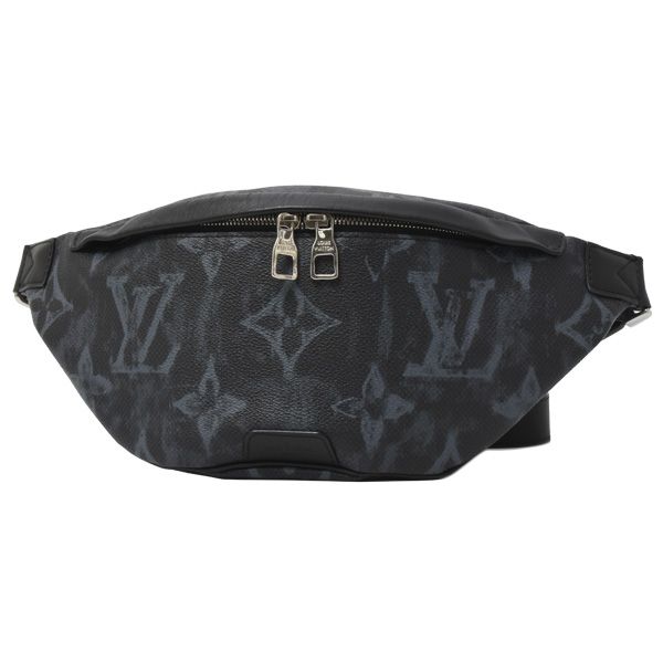 ルイヴィトン バッグ メンズ ディスカバリー バムバッグNM ウエストポーチ モノグラムパステル ノワール Louis Vuitton M57276 中古