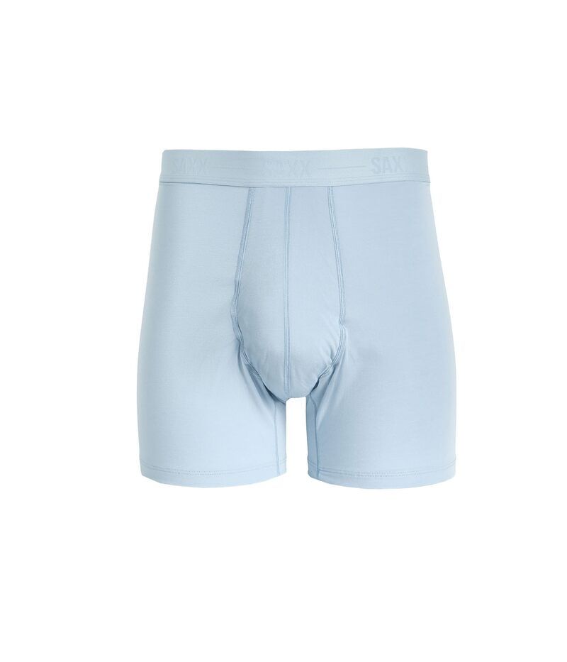 サックスアンダーウェアー メンズ ボクサーパンツ SAXX UNDERWEAR Smooth Luxe Micro Modal Boxer Brief Blue Fog ブルー