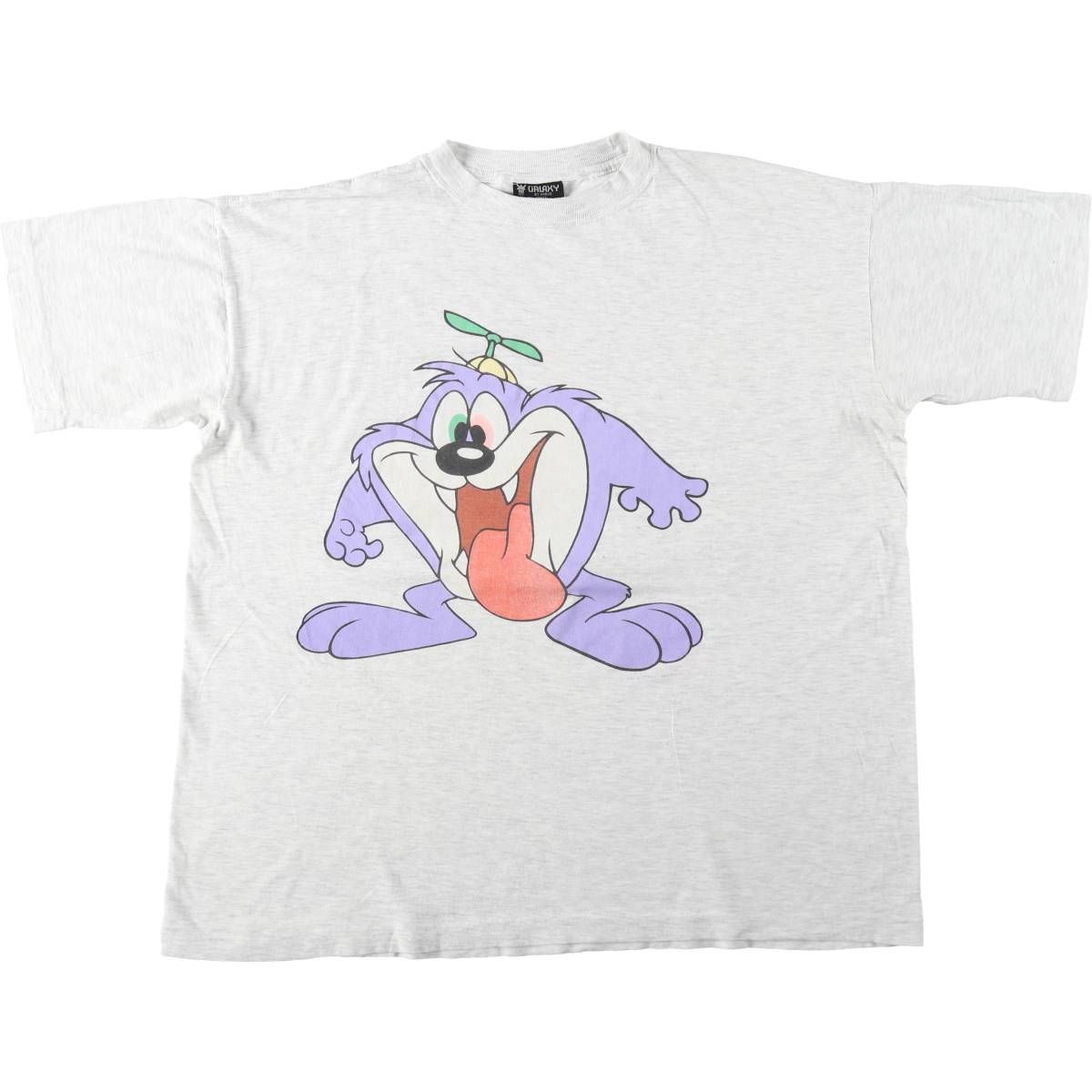 古着 ~90年代 GALAXY BY HARVIC LOONEY TUNES ルーニーテューンズ ディジー デビル キャラクタープリントTシャツ メンズXL相当/eaa641874