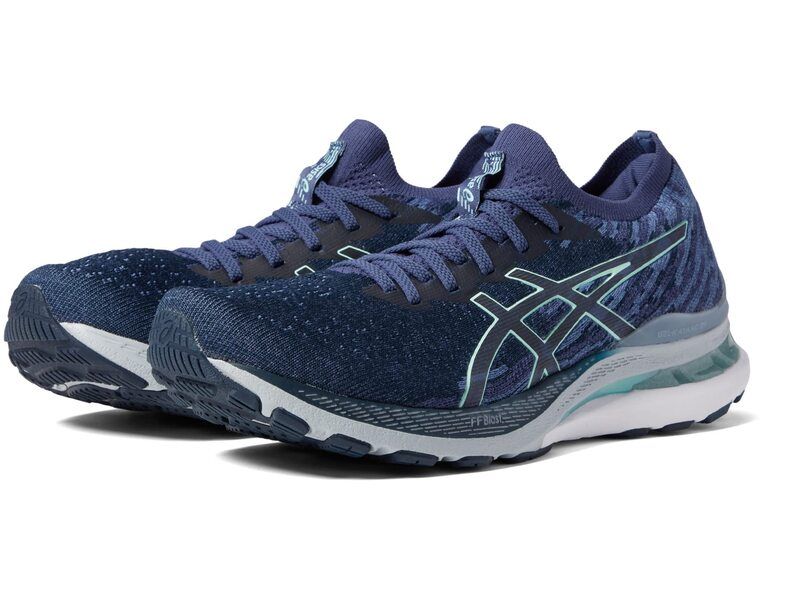 アシックス レディース シューズ スニーカー ニット ASICS GELKayanoR 28 Knit French BlueFresh Ice ブルー