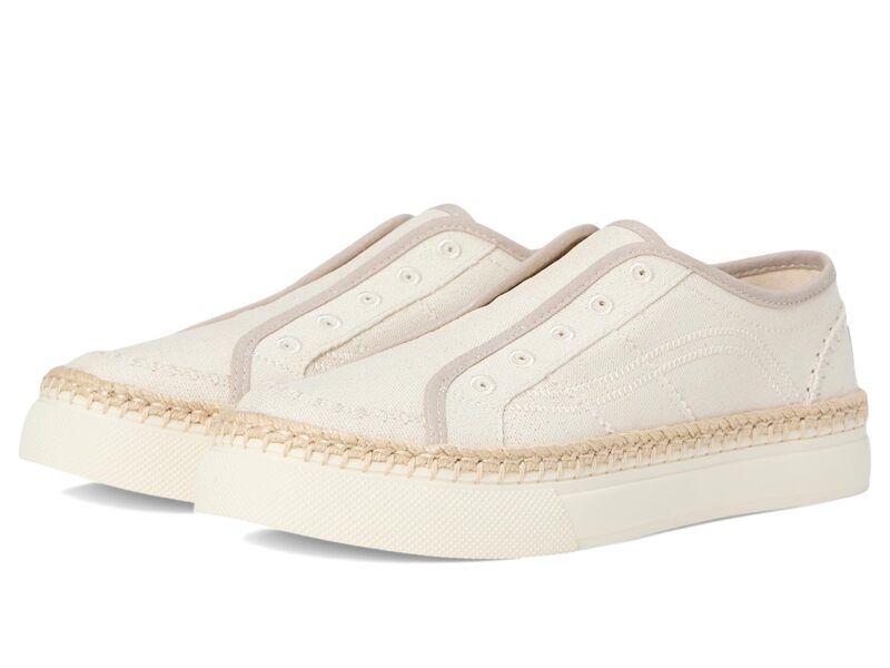 ブローフィッシュマリブ レディース シューズ サンダル Blowfish Malibu No Chill SlipOn CreamSilver Fabric クリーム