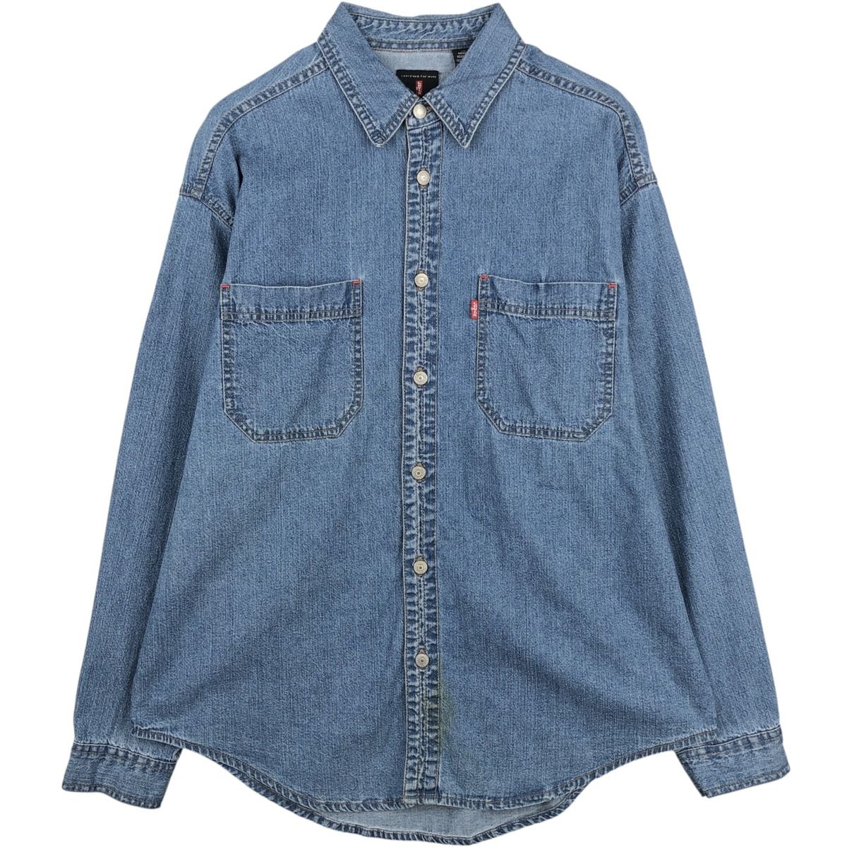 古着 90年代 リーバイス Levi´s RED TAB 長袖 デニムシャツ メンズXL