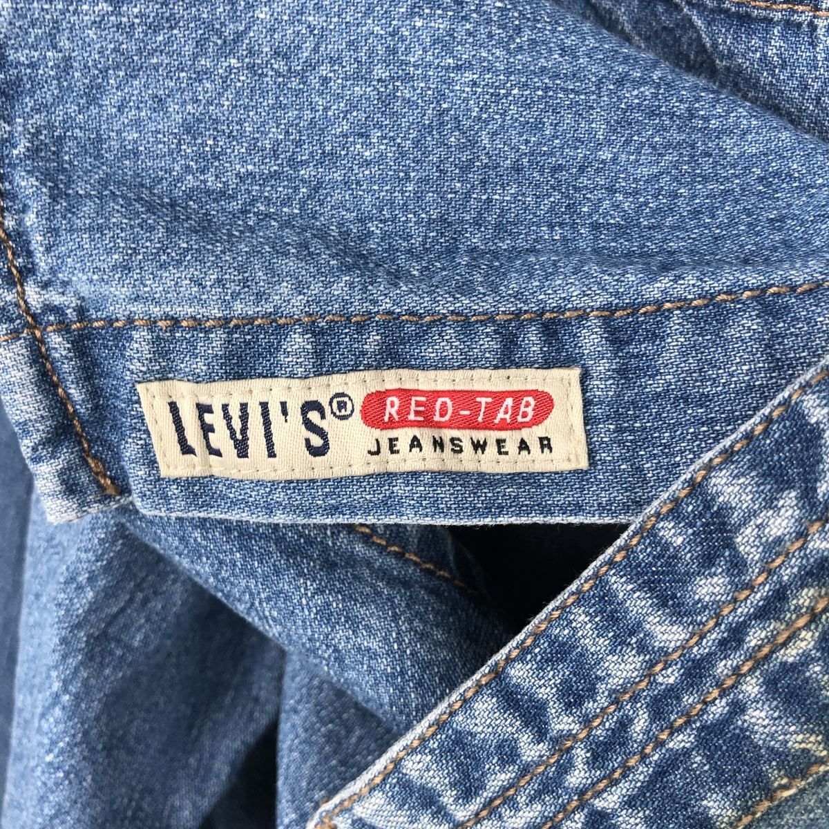 古着 90年代 リーバイス Levi´s RED TAB 長袖 デニムシャツ メンズXL