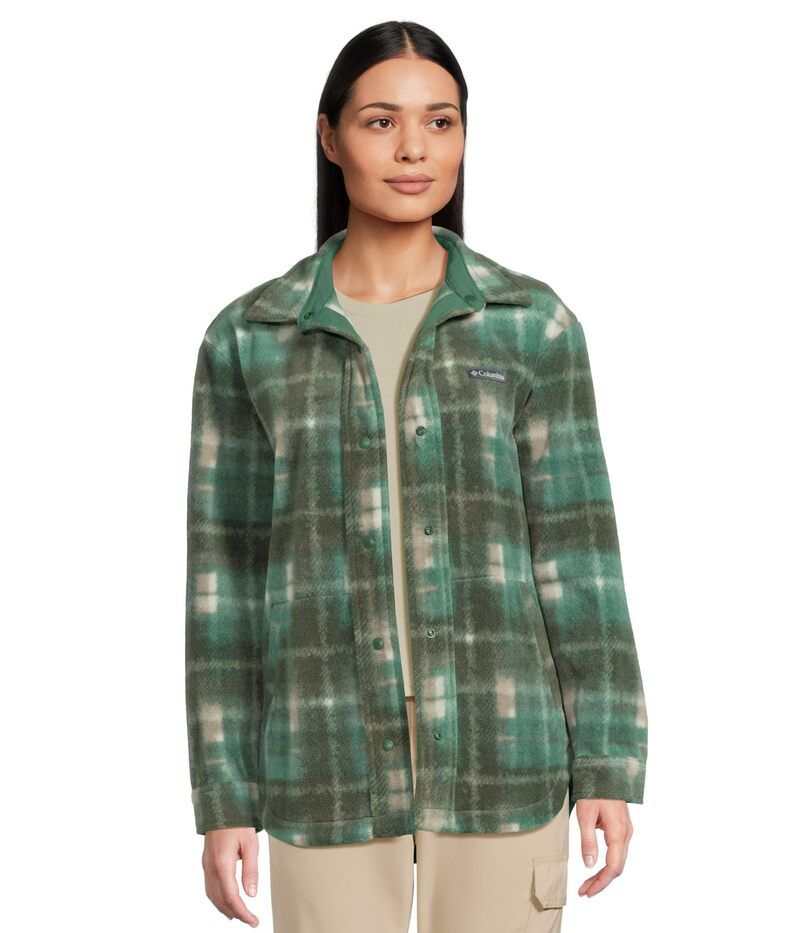 コロンビア レディース アウター コート シャツ ジャケット Columbia Benton Springshirt Jacket II Rain Forest Omblur フォレスト