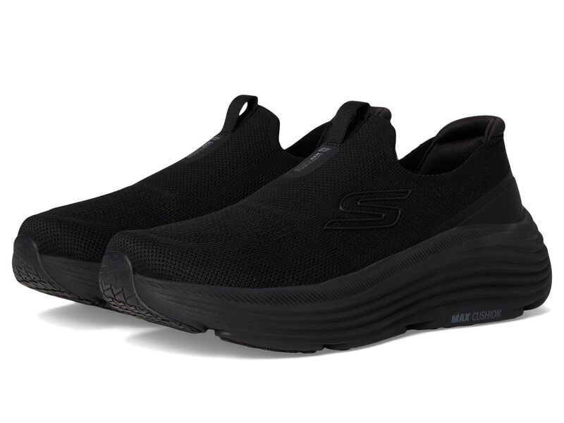 スケッチャーズ レディース シューズ スニーカー SKECHERS Max Cushioning Endeavour Sarasota BlackBlack ブラック