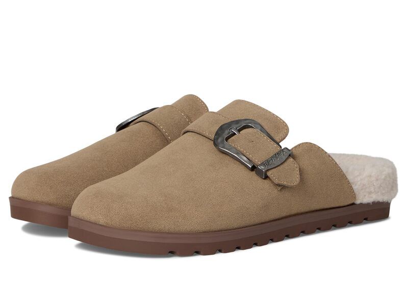 ブローフィッシュマリブ レディース シューズ スリッポン・ローファー Blowfish Malibu Sienna Cozy Taupe Suede トープ