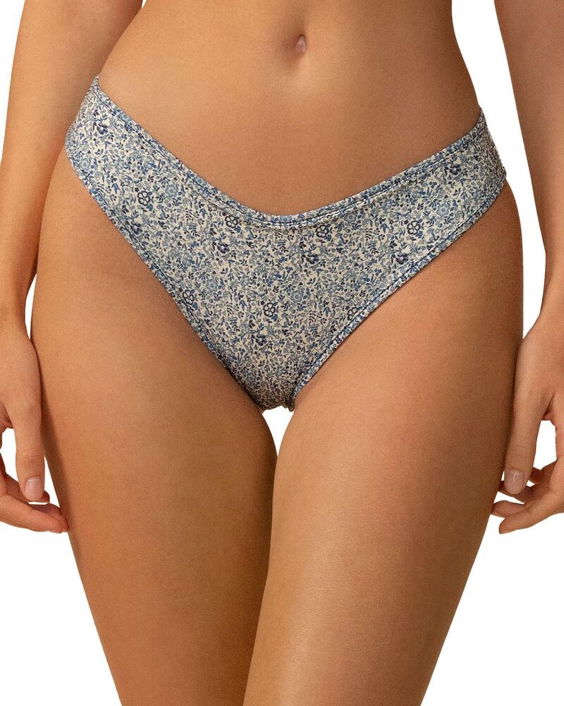 モンシー レディース 水着 ボトムスのみ Montce Lulu Bikini Bottom Blue Petite Fleur ブルー