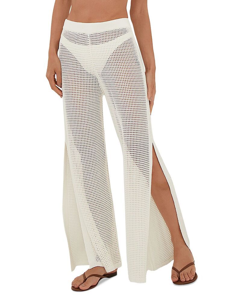 ヴィックス パウラ ハーマニー レディース ボトムス カジュアルパンツ ViX Paula Hermanny ViX Valerie Swim CoverUpants Off White オフホワイト