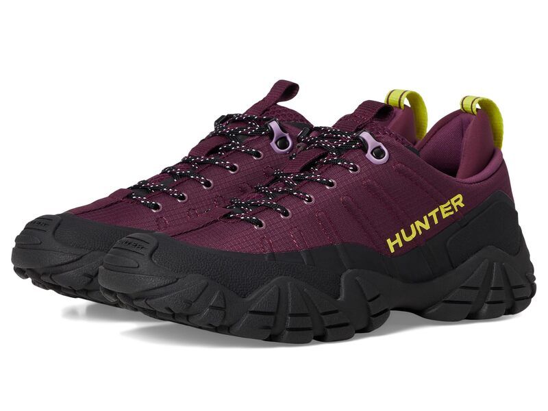 ハンター レディース シューズ ヒール Hunter Sara Dark Purple パープル