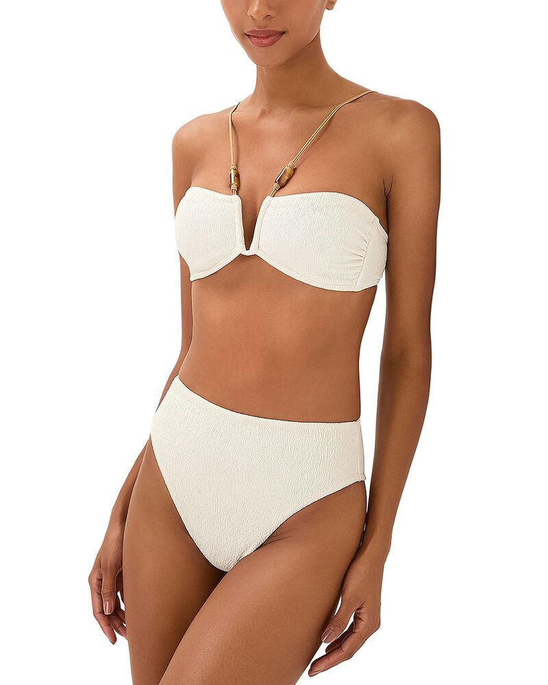 ヴィックス パウラ ハーマニー レディース 水着 ボトムスのみ ViX Paula Hermanny Firenze Lindsay Bikini Bottom White ホワイト